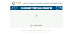 Desktop Screenshot of eucip.pl